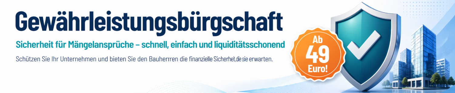 Gewährleistungsbürgschaft