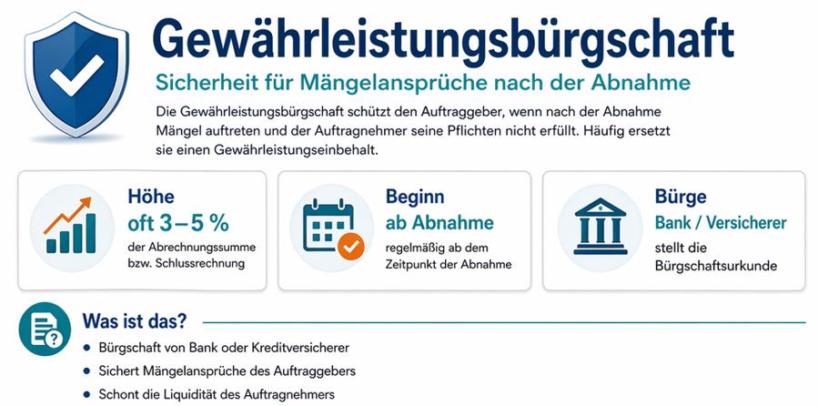 gewährleistungsbürgschaft